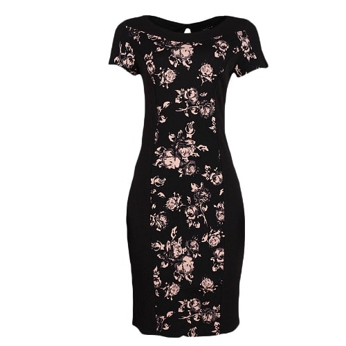 Black Floral Dress