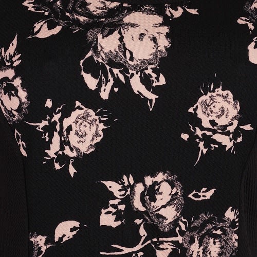 Black Floral Dress