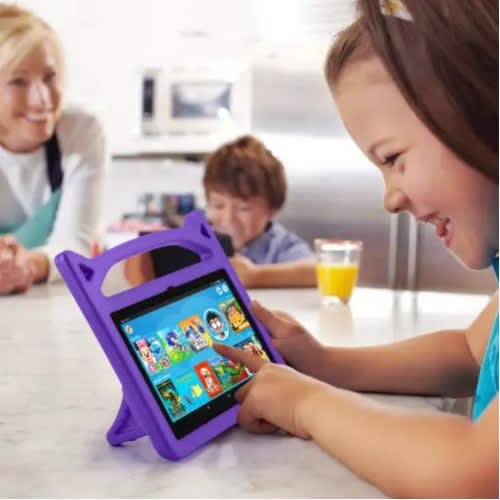 Kids Shockproof Defender Case For Firehd 8 2020