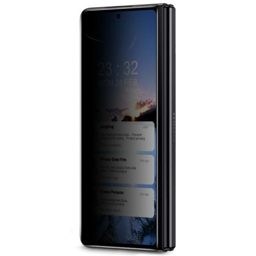 Anti-spy Tempered Glass Screen Protector For Samsung Galaxy Z Fold4