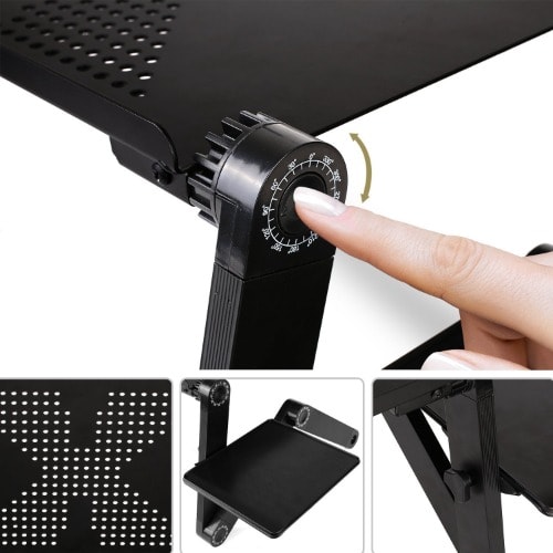 T9 Portable Bed Tray Computer Table With Mouse Pad For Home