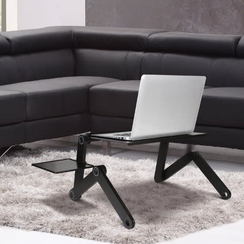 T9 Portable Bed Tray Computer Table With Mouse Pad For Home