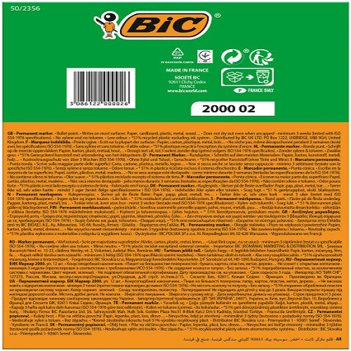 Marker Box - Eco 2000  - 12 Pieces - Green