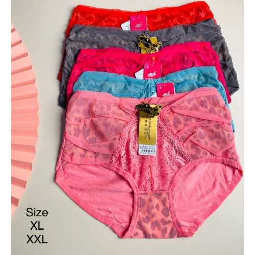 High Waist Big Waist Panties 6pcs