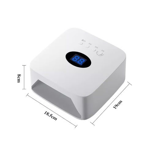 Rechargeable Nail Lamp - Cordless  - Led Gel Machine - 54W