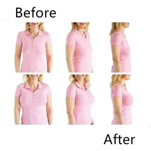 2 In 1 Instant Breast Lift Adhesive Boobs Tape - Beige/black
