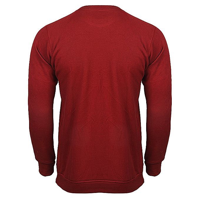 Plain Sweatshirt- Wine