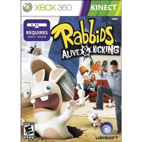 Rabbids: Alive & Kicking - Xbox 360 Kinect Classic
