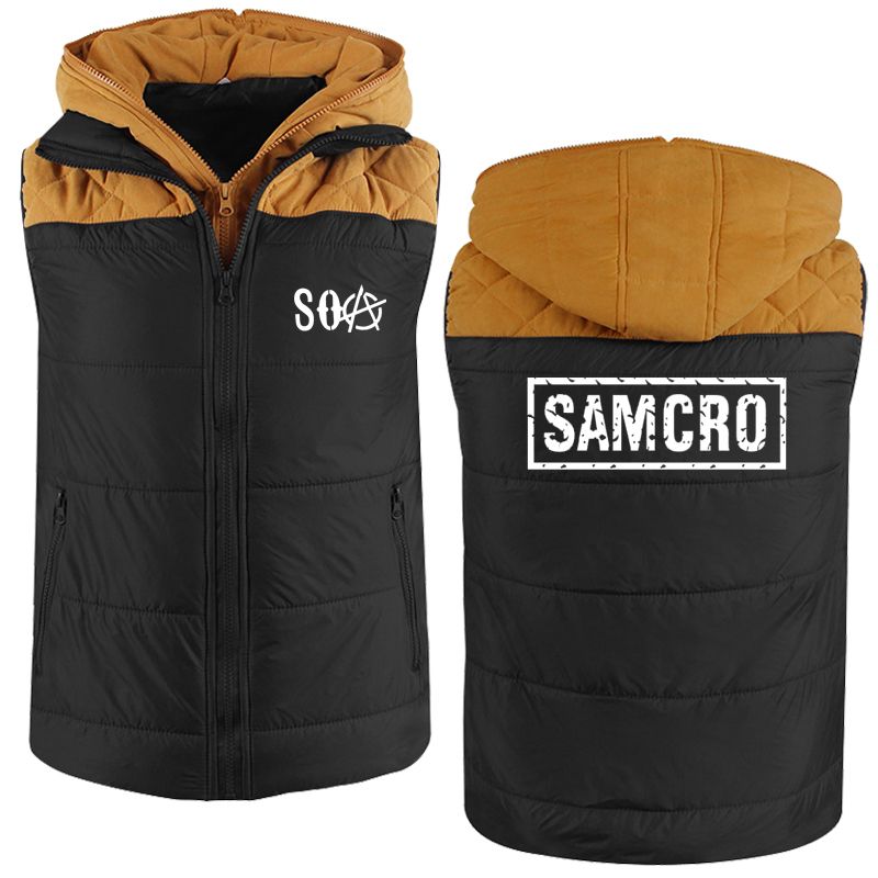 New Men Hoodies Soa Sons Of Anarchy Samcro High Quality Cotton Casual Jacket