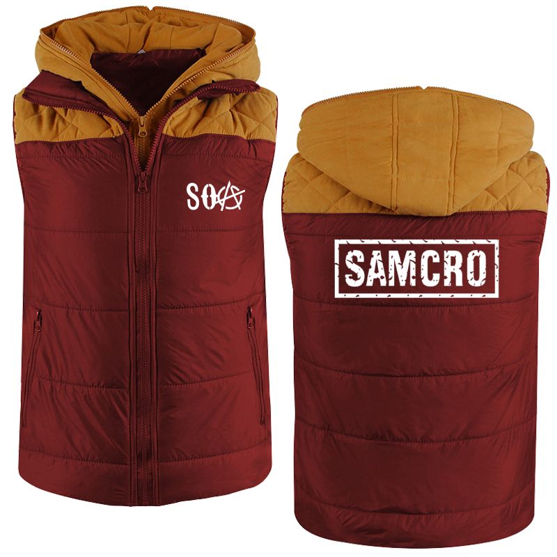 New Men Hoodies Soa Sons Of Anarchy Samcro High Quality Cotton Casual Jacket