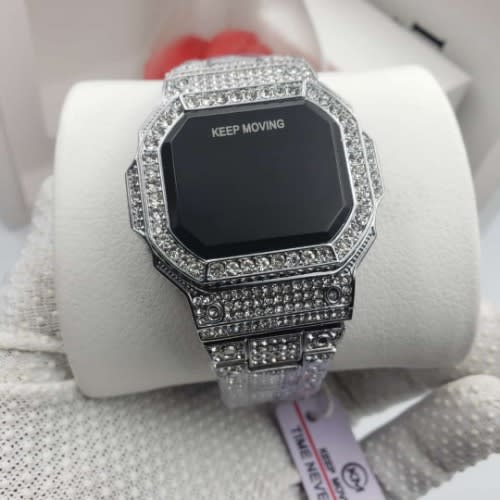 Men's  Luxury Iced Touch Screen Wrist Watch
