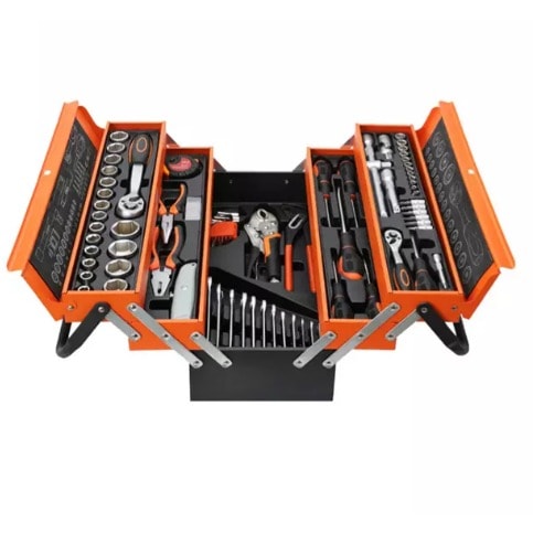 Lever Tool Set With Metal Box 5 - 85pcs