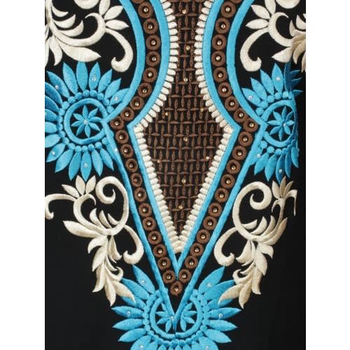 Ladies Abaya Caftan - Black
