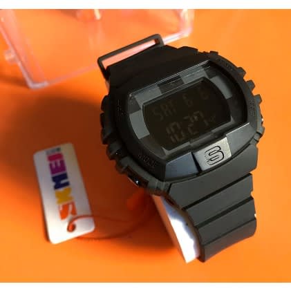 Men's Rubber Strap Digital Wrist Watch