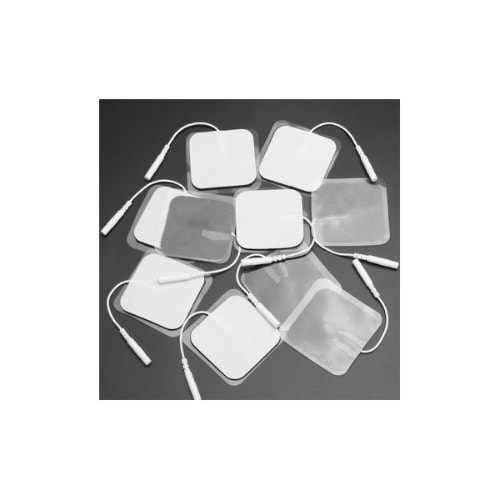 Electrode Pads For Electric Tens Acupuncture Digital Therapy Machine - 10 Pieces