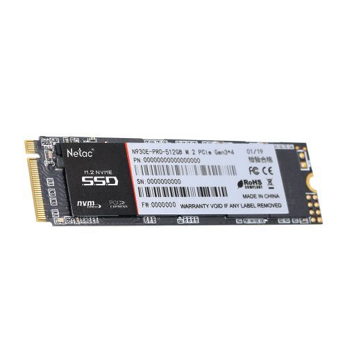 N930E Pro M.2 2280 SSD 512GB NVMe PCIe Gen3*4 3D
