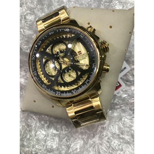 Men's Quartz Analog Luxury Steel Wrist Watch