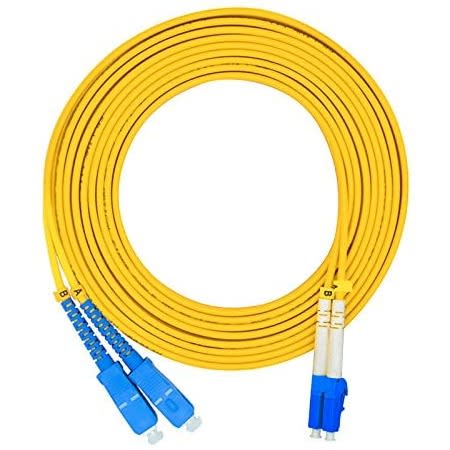 Fiber Optic Patch Cord Cable Lc-sc -  15m  - Single Mode
