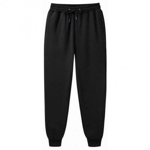2-in-1 Thick Joggers Pant - Navy Blue & Black