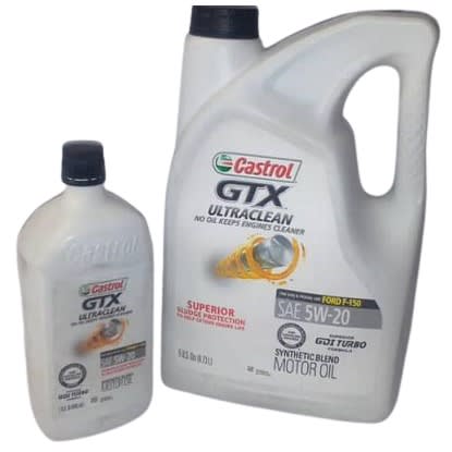 GTX Ultraclean Fully Synthetic Motor Oil SAE 5W-20 - 6Litres(Platinum Package)