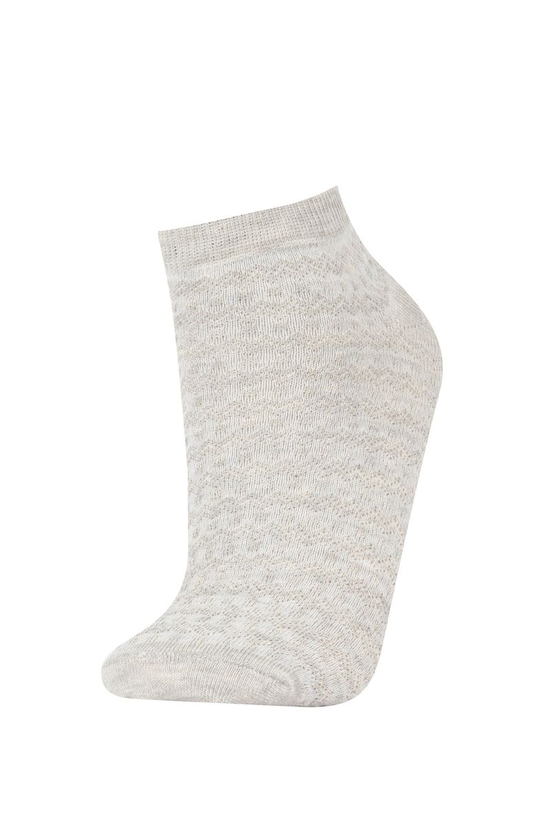 Woman Low Cut 3 Low Cut Socks-Black