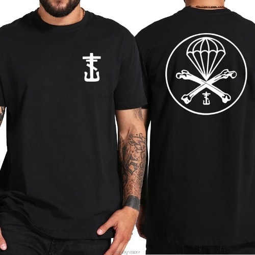 Pk-back Design Unisex Round Neck T Shirt