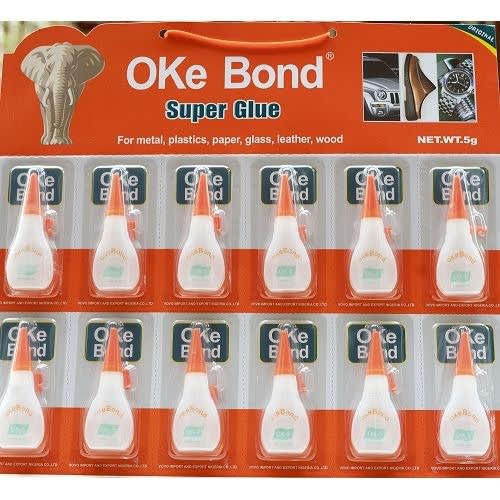 12 pieces of Oke Bond Supper Glue