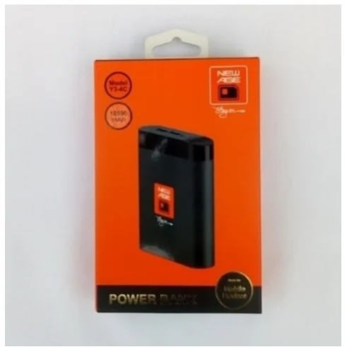 New Age Power Bank - 10500mAh - Black