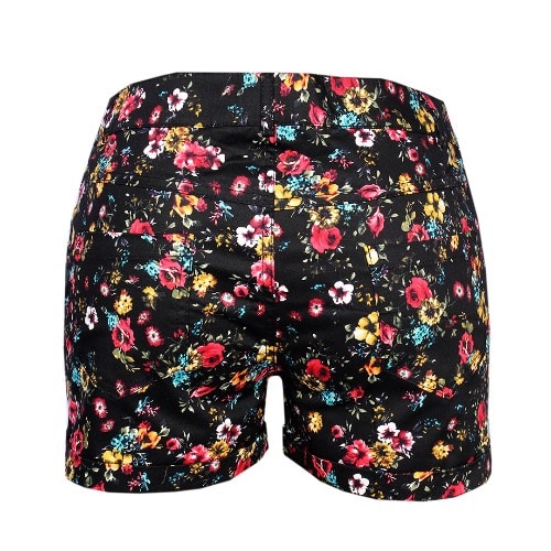 Women's Floral Print Knit Short