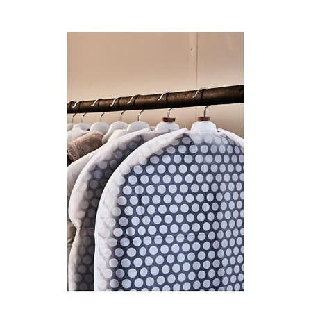 Pluring Clothes Cover, Set Of 3 - Transparent White