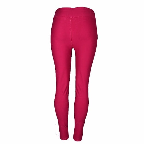 Ladies Smart Skinny Trouser - Pink