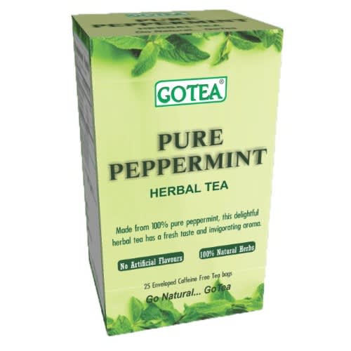 Gotea - Pure Peppermint Herbal Tea - 25 Teabags