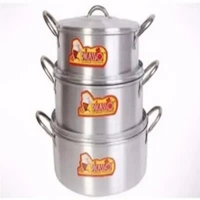 Cooking Pots -Set Of 3