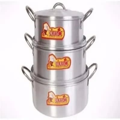 Cooking Pots -Set Of 3