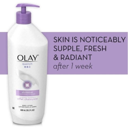 Quench Shimmer Body Lotion With Luminous Minerals - 600ml