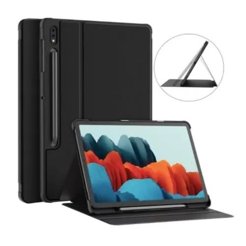 Flip Case For Samsung Galaxy Tab S7 - Black