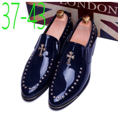 British Rivet Men's Shoes-Black