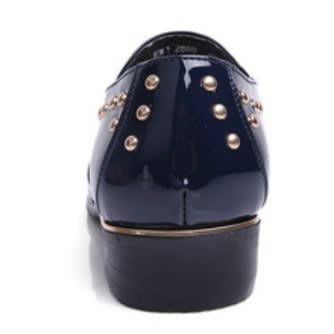 British Rivet Men's Shoes-Black