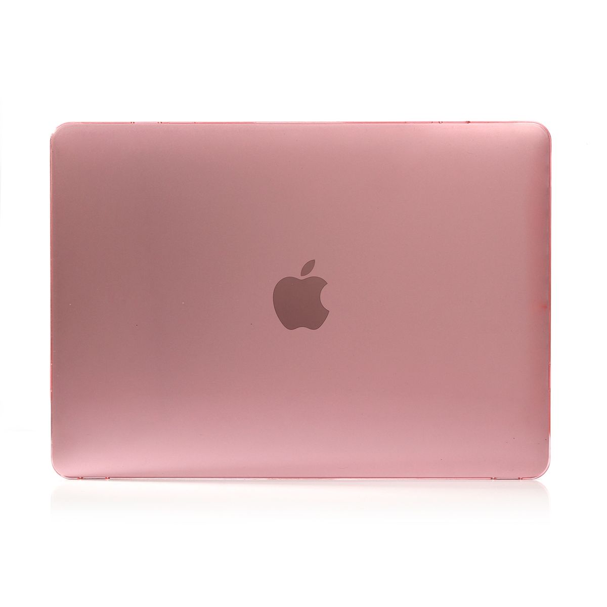 For 12" Macbook Case, Crystal Hard Rubberized Cover For A1534 Macbook 12 Inch, Pink