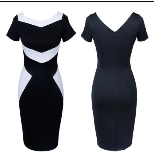 Patchwork Bodycom Dress