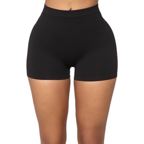 Mini Biker Shorts - Black