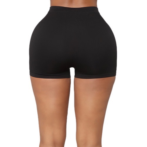 Mini Biker Shorts - Black