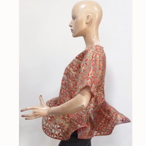 Sisi Organza Top - Red
