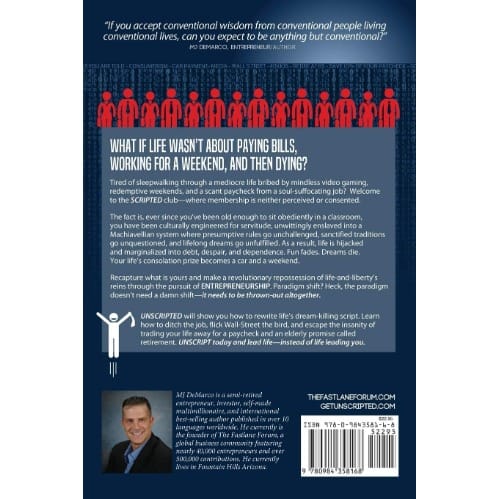 Unscripted: Life, Liberty, And The Pursuit Of Entrepreneurship By Mj Demarco
