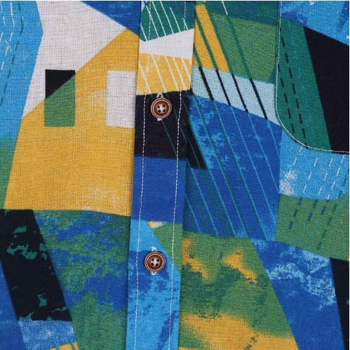 Multicoloured Men's Long-sleeve Shirt