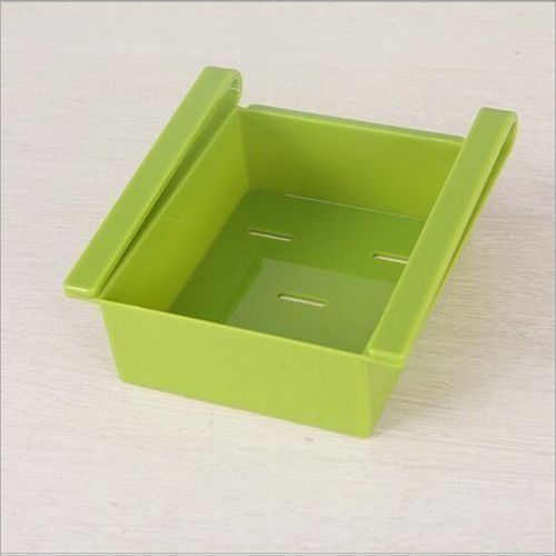 Set Of 4 Kitchen Fridge Freezer Space Organizer Storage Rack Shelf Holde Drawer