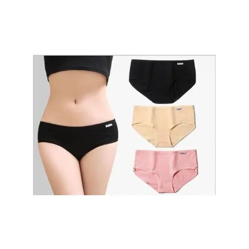 Ladies' Cotton Underwear- Pack Of 3