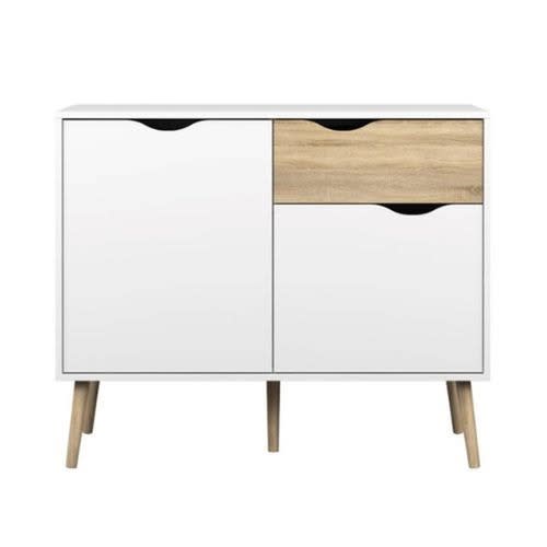 Beyond Diana 3-drawer Sideboard - White Oak (Lagos Delivery Only)