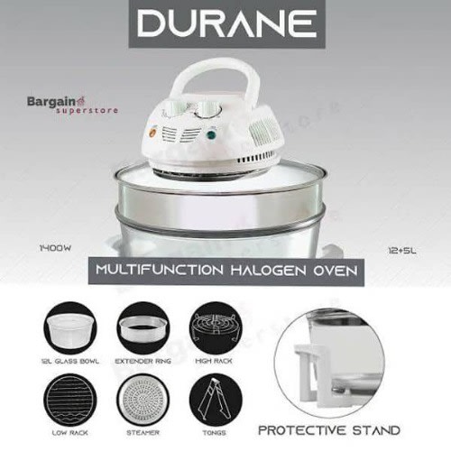 1400w Halogen Oven - 12+5l