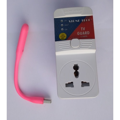 TV Guard With Surge Protector + LED Light